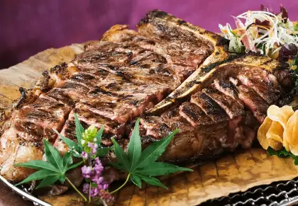 steak close up shot