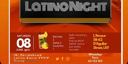 latino night flyer