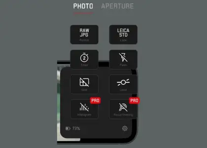 Leica LUX Settings