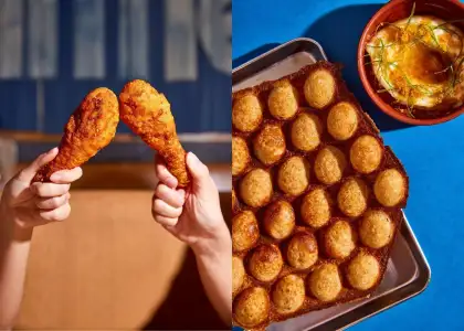 Sourdough Egg Waffle