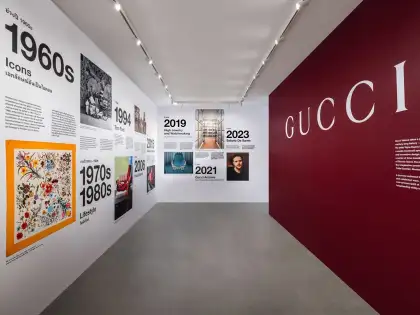 Gucci brand timeline