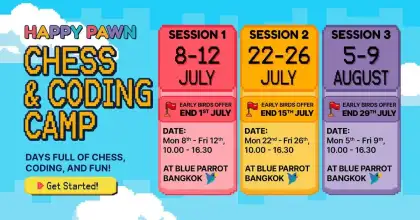 Happy Pawn Chess & Coding Camp (Session 1)