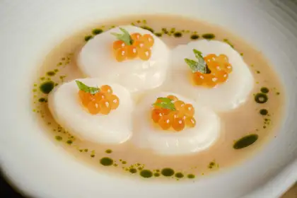 Truffled Scallops