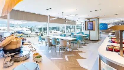 Kyra Lounge at Hong Kong International Airport Terminal 1