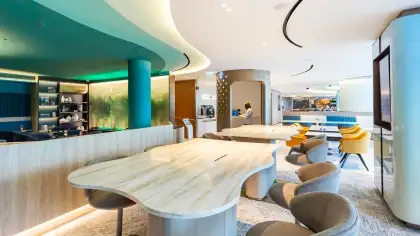 Kyra Lounge at Hong Kong International Airport Terminal 1