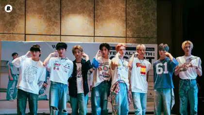 K-pop group WHIB media conference