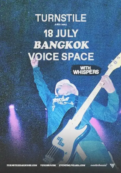 TURNSTILE – ASIA 2024 TOUR LIVE IN BANGKOK