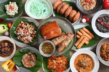 filipino food spread