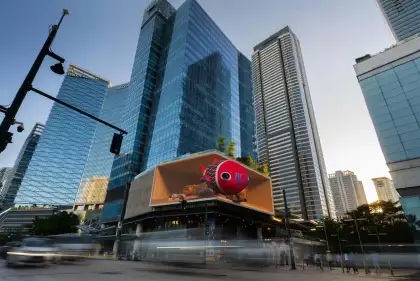 BGC 3D LED screen