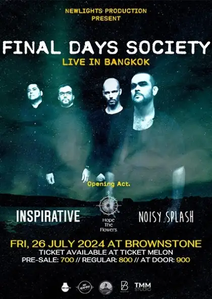 Final Days Society Live in Bangkok