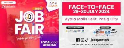 JobQuestPH Job Fair at Ayala Malls Feliz