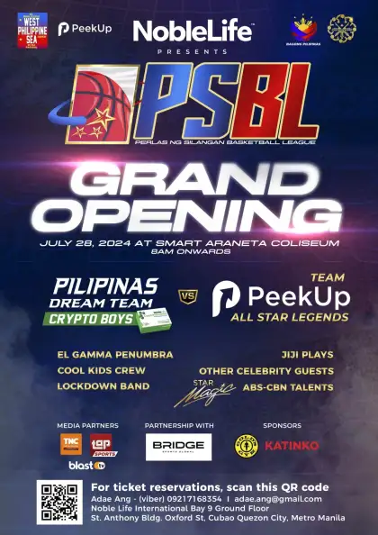 Perlas ng Silangan Basketball League Grand Opening