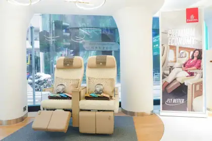 Emirates Travel Store Hong Kong Premium Economy Seats