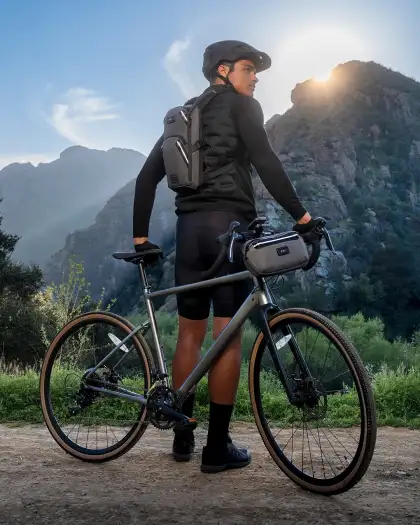 TUMI Biking Backpack and Sling Bag