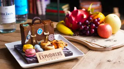 Disney Explorers Lodge Chart Room Cafe Treats