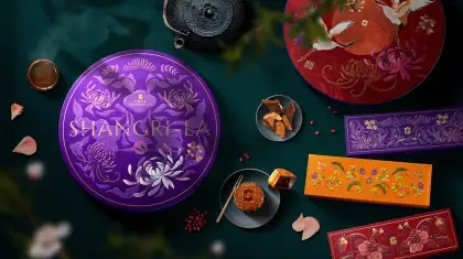 Purple Mooncake Gift Bo