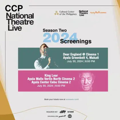 CCP’s National Theatre Live - 'Dear England' x 'King Lear'