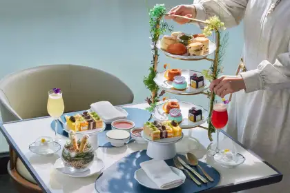 Delicious sweet and savory treats at Regent Hong Kong