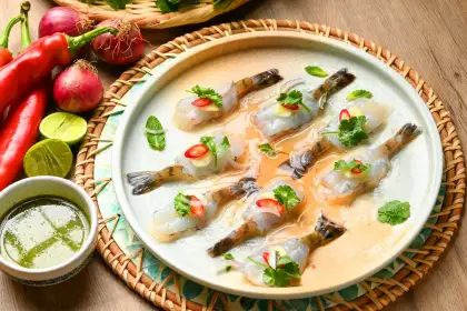 Thai Shrimp Sashimi