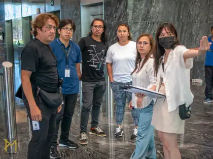 Director Catherine O. Camarillo and Ellis Camarillo