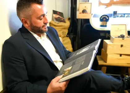 Plantin Kaviari's General Manager Mickael Riou