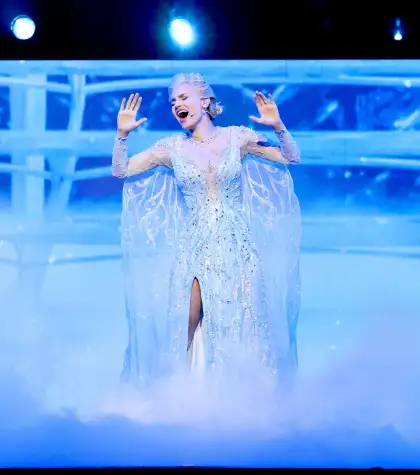 Samantha Barks as Elsa in Frozen Musical