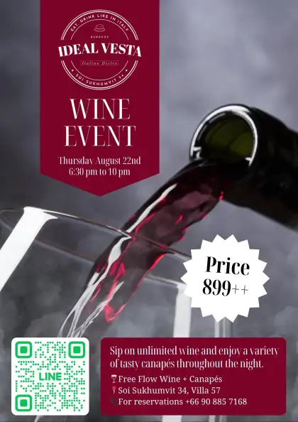 Ideal Vesta - Free-Flow Wine + Canapes