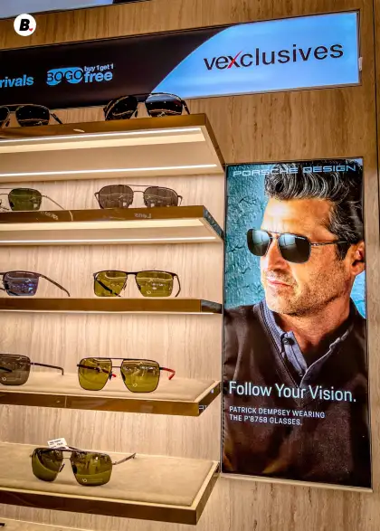 Porshe Designs at Vision Express Podium