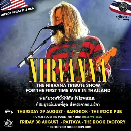 Nirvanna - The Nirvana Tribute Show in Thailand