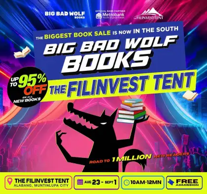 BIG BAD WOLF BOOKS - THE FILINVEST TENT