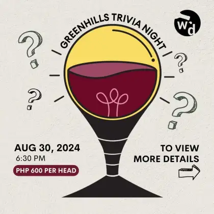 Winedrop Greenhills Trivia Night