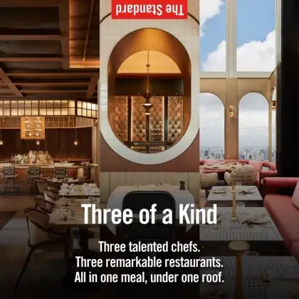 Three of a Kind at The Standard, Bangkok Mahanakhon