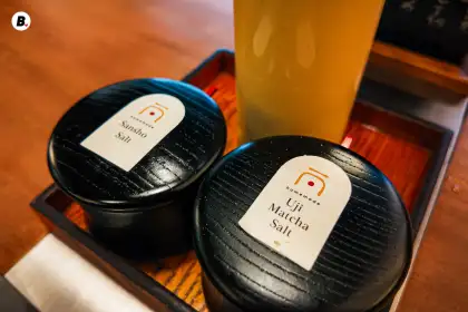 The restaurant's unique salt offerings