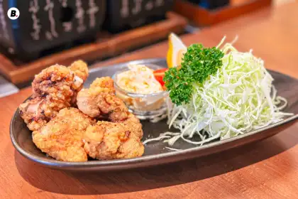 Flavorful chicken karaage