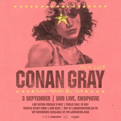 Conan Gray: Found Heaven on Tour 2024 in Bangkok