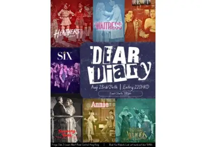 "Dear Diary" A Night of Live Musical Theatre Hits at the Fringe Club