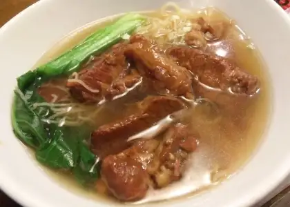 beef brisket noodle hong kong style