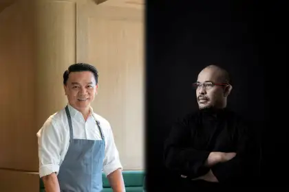 Four Hands Dinner with Chef Pom Thanarak x Chef Ian Kittihchai at Khum Hom