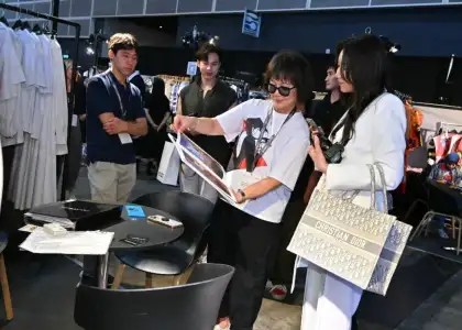 five Thematic zones showcasing different fashion sectors