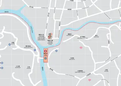 Lo Wu Station street map