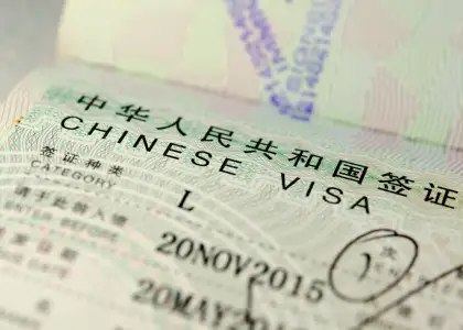 China visa