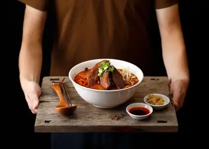 Duck Blood Cellophane noodles