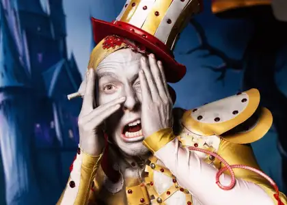 Closeup of Tin man