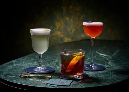 Cocktails on offer at The Stage