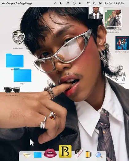 Bela by Bela's cheek tint on moreno skin