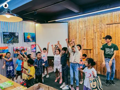 Fun and Games with the children