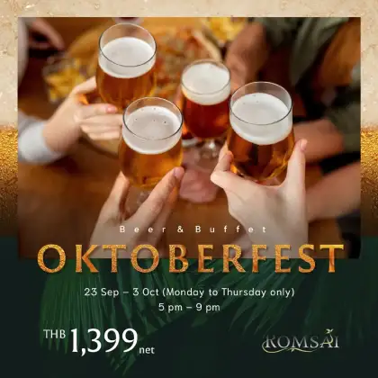 Oktoberfest Buffet at Romsai