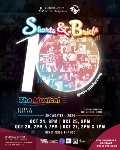 6. 'Short and Briefs Plays Festival' Poster