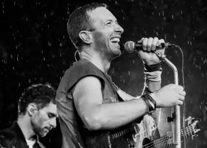 Coldplay performing Music of the Spheres