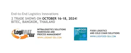 'LogiMAT and LogiFOOD Southeast Asia 2024' Event Poster